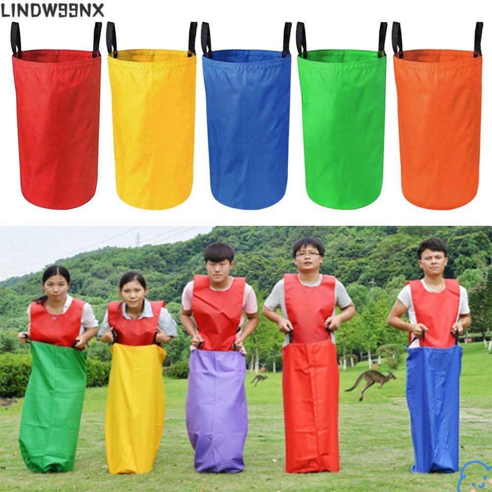 LINDW99NX Sack Race Bag Outdoor Fun Speelgoed School กิจกรรม Party เกมของเล่นฝึกสมดุล