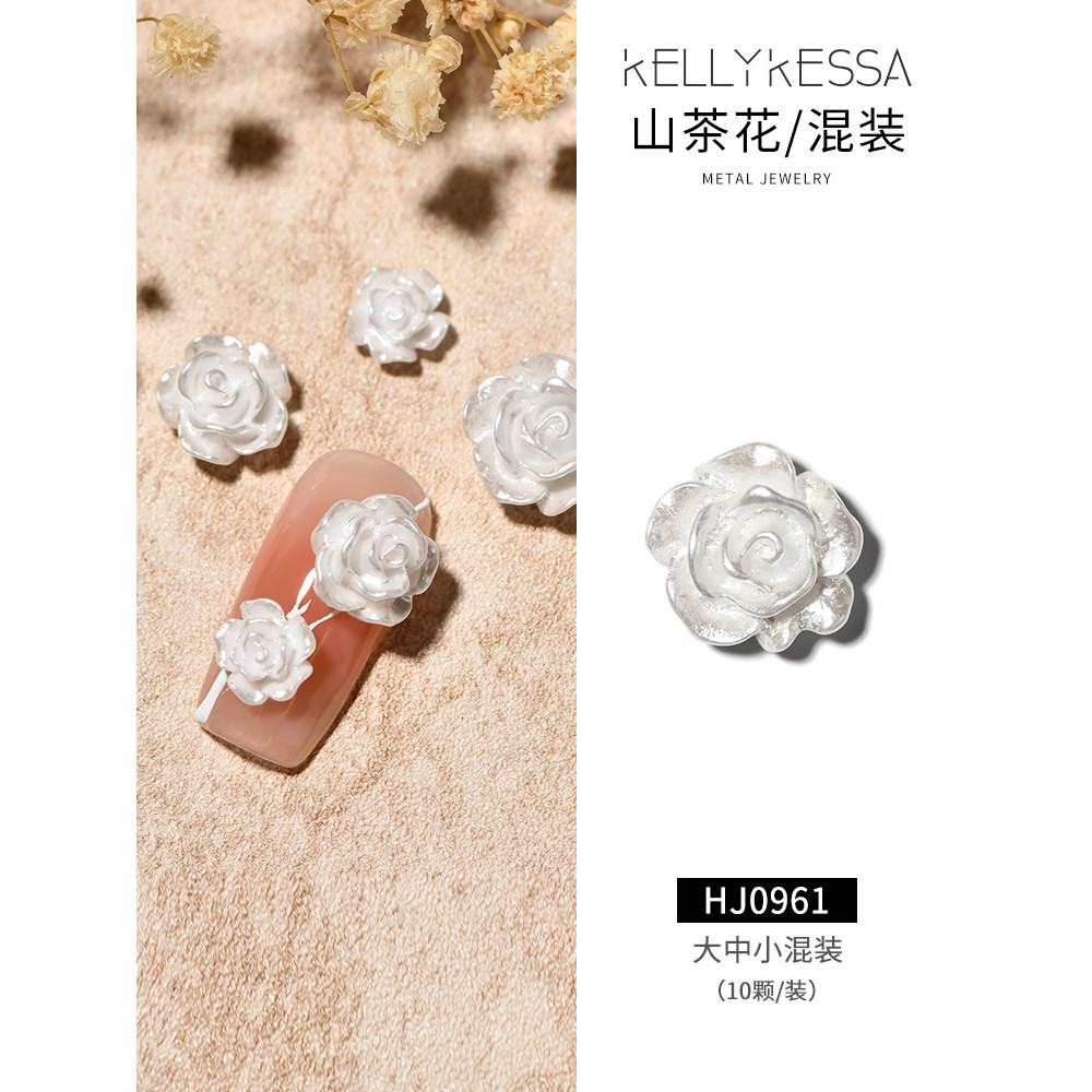 KellyKessa/KellyKessa 2026 Nail Shop Accessories Nail Accessories Rhinestone Flat Bottom Diamond Sma
