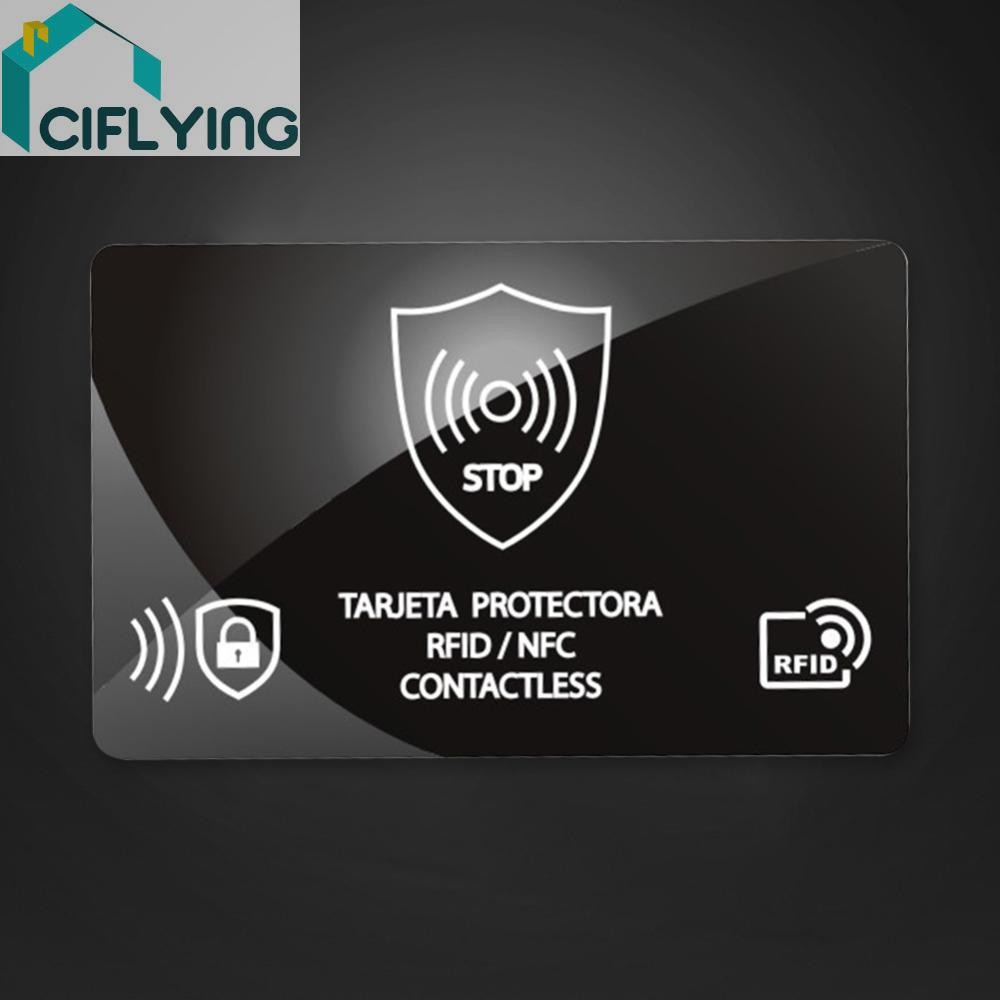 5 ชิ้น RFID Blocking Card One Card ป้องกันยางกระเป๋าสตางค์ NFC Debit บัตรเครดิตหนังสือเดินทาง Protector แบบพกพาบัตรเครดิตสําหรับผู้ชายและผู้หญิง [Ciflying.th]