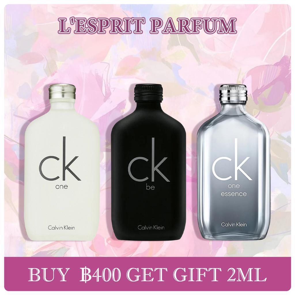 🌼น้ําหอมแบ่งขาย🌼CK One/CK be EDT 2ML/5ML/10ML การซื้อผ่านเคาน์เตอร์ น้ําหอมแท้ น้ําหอมขนาดทดลอง