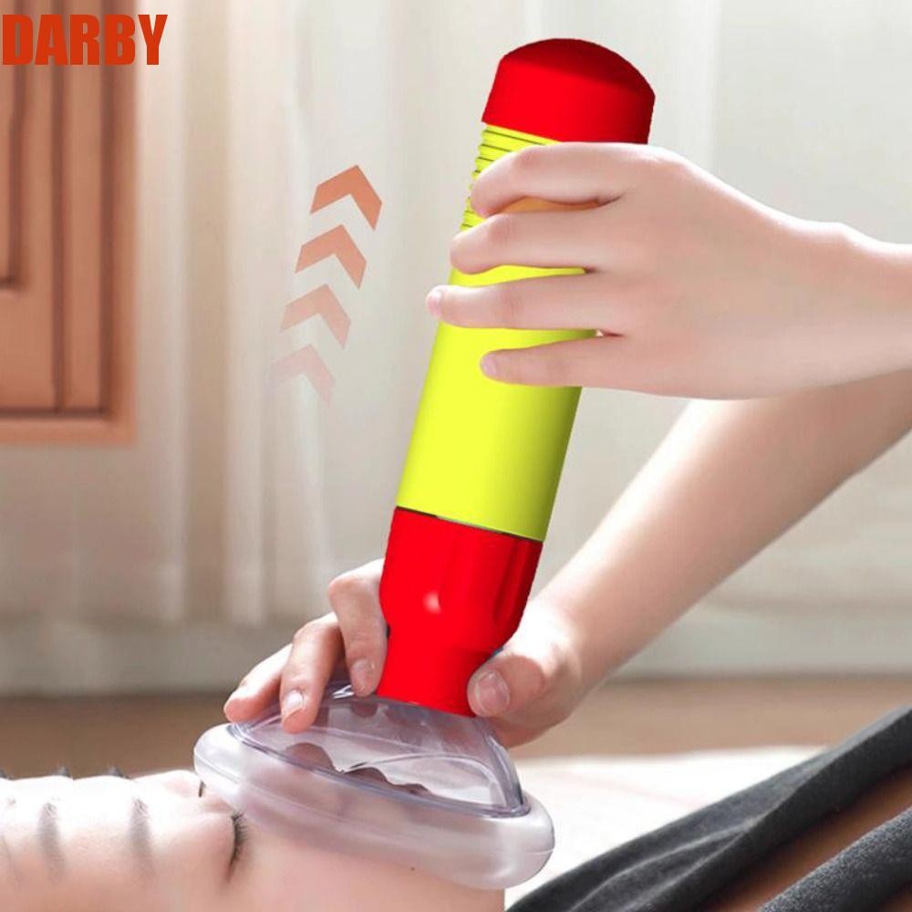 DARBY อุปกรณ์ช่วยเหลือฉุกเฉิน, ชุดป้องกันการหายใจลำบากและถูกของยึดคอ, LifeVac พกพาสะดวก พร้อมหน้ากาก