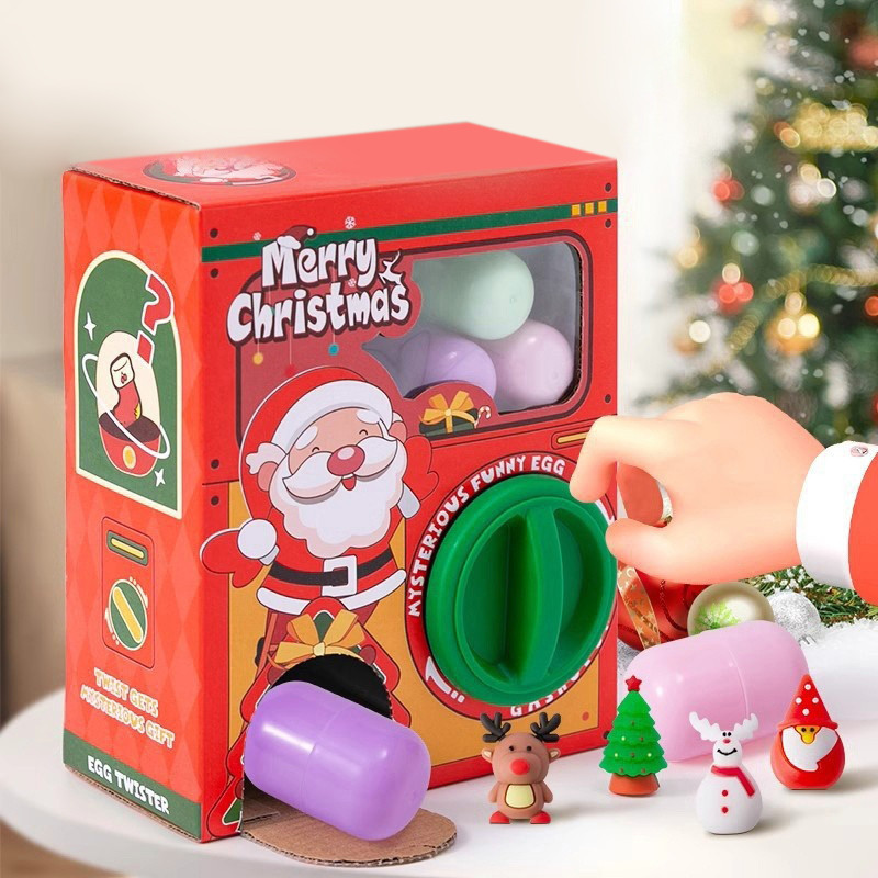 Kids Gashapon Capsule Toy กล่องตาบอดที่น่าตื่นเต้น Gumball Machine สําหรับเด็กของขวัญเซอร์ไพรส์