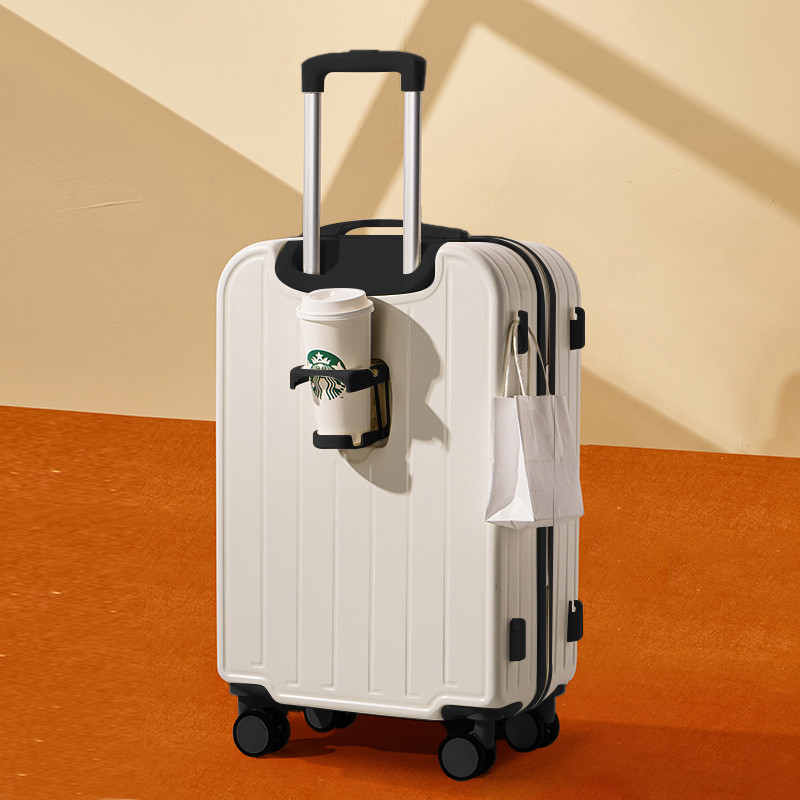 กระเป๋าเดินทาง 20/26นิ้  [USB Port] กระเป๋าล้อลาก น้ำหนักเบา ล้อหมุน 360 องศา baggage Luggage