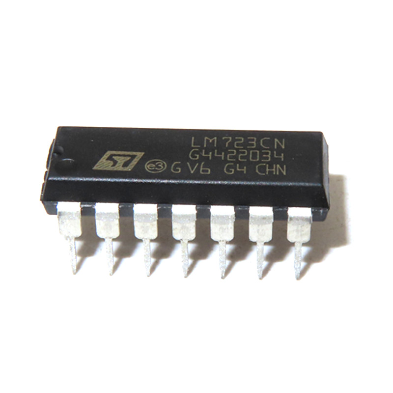 ยี่ห้อใหม่ในประเทศ LM723CN ตัวควบคุมแรงดันไฟฟ้า LM723 ชิป Microcontroller In-Line DIP14 IC LM723