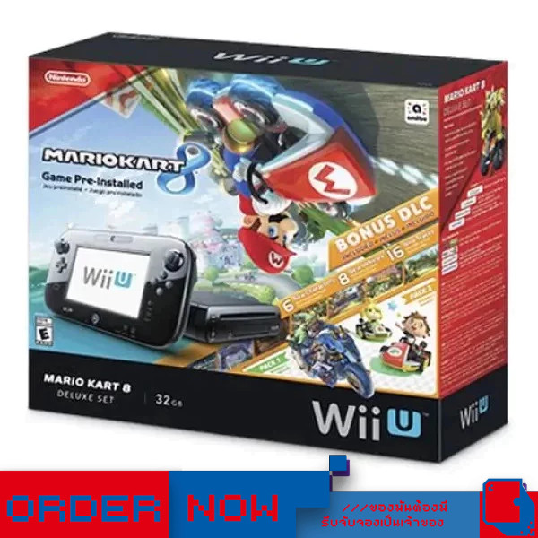 Nintendo Wii U™ Console Mario Kart 8 Deluxe Set with 32 GB (By ClaSsIC GaME) | bY ClaSsIC GaME |
