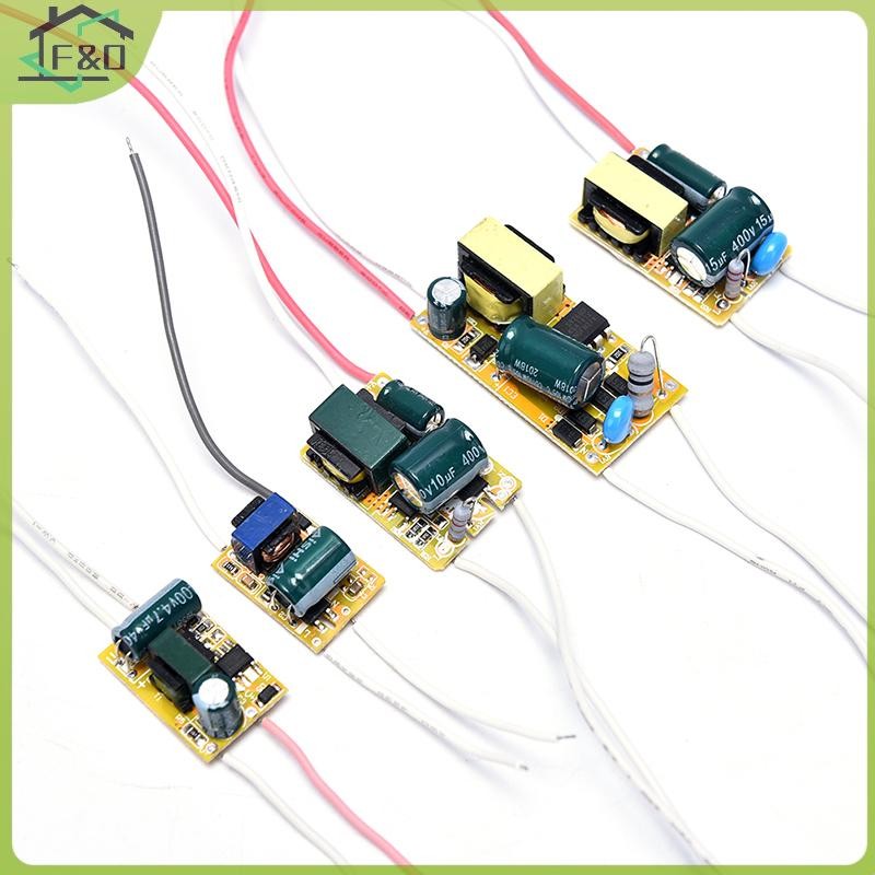 F&O 3W 5W 8W 18W 36W ไฟ LED Driver Supply Transformer Radiating โมดูลบอร์ด 
  .