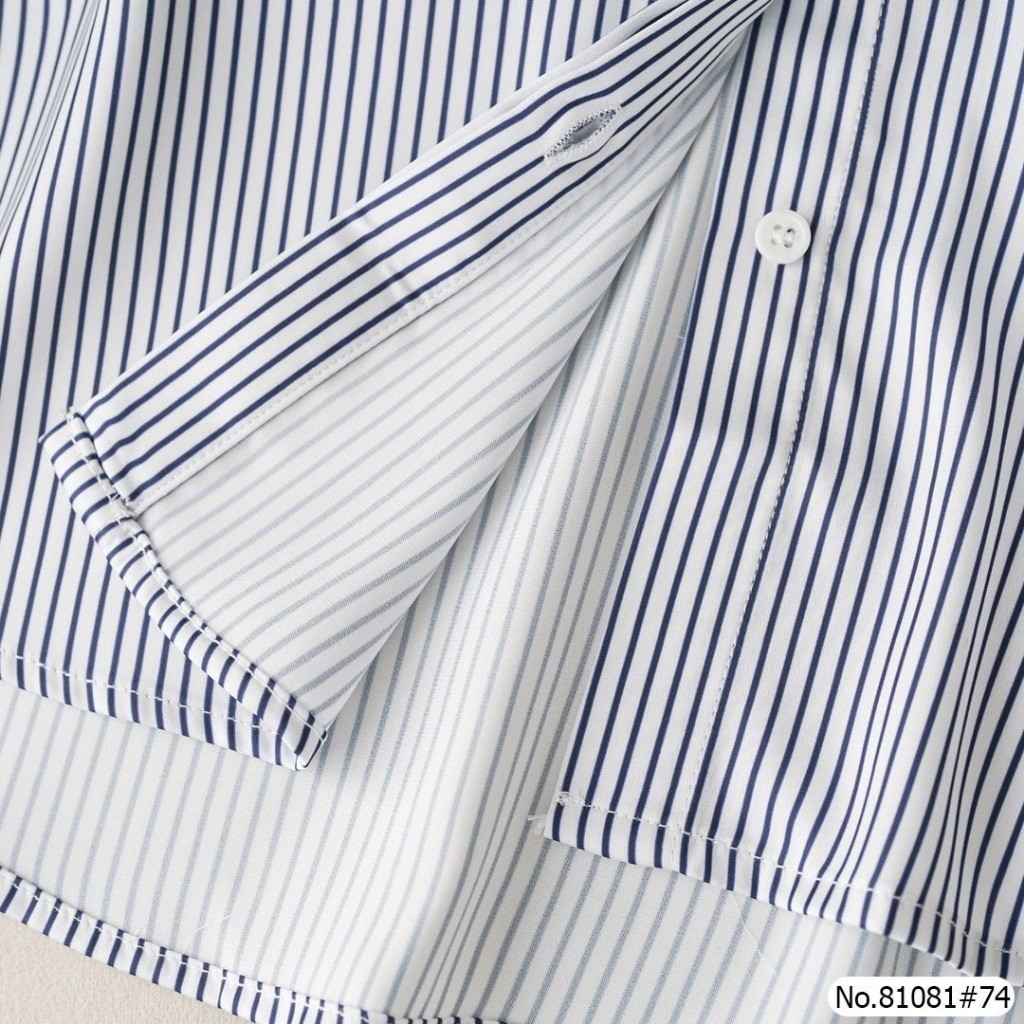 Vertier เสื้อแขนยาว No.81081 ผ้านิ่มPoly ลายพิมพ์ งานห้าง - รูปที่ 4