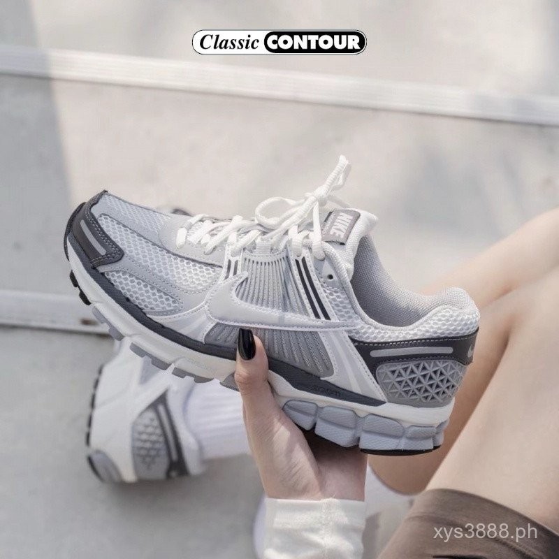 โปรโมชั่น Air Zoom Vomero5Trendy รองเท้าวิ่งลําลองอเนกประสงค์สบายในสีเบจสีเทา FD9919-001 DSDF 69533 