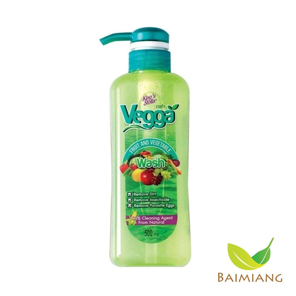 Vegga ผลิตภัณฑ์ล้างผัก และ ผลไม้ ขนาด 500 มล.(02326)