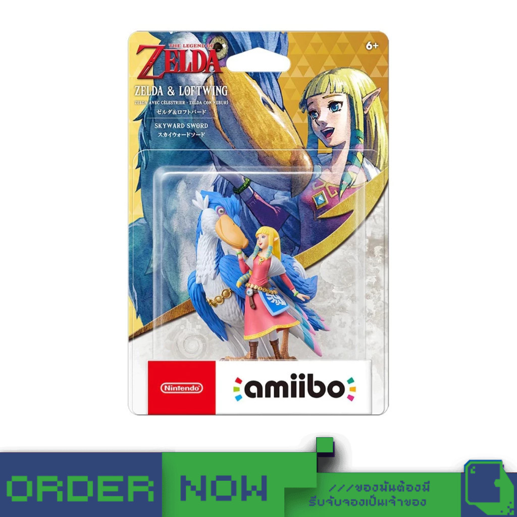 Nintendo Switch™ เกม NSW Amiibo The Legend Of Zelda: Skyward Sword Hd Figure (Zelda & Loftwing)  [bY