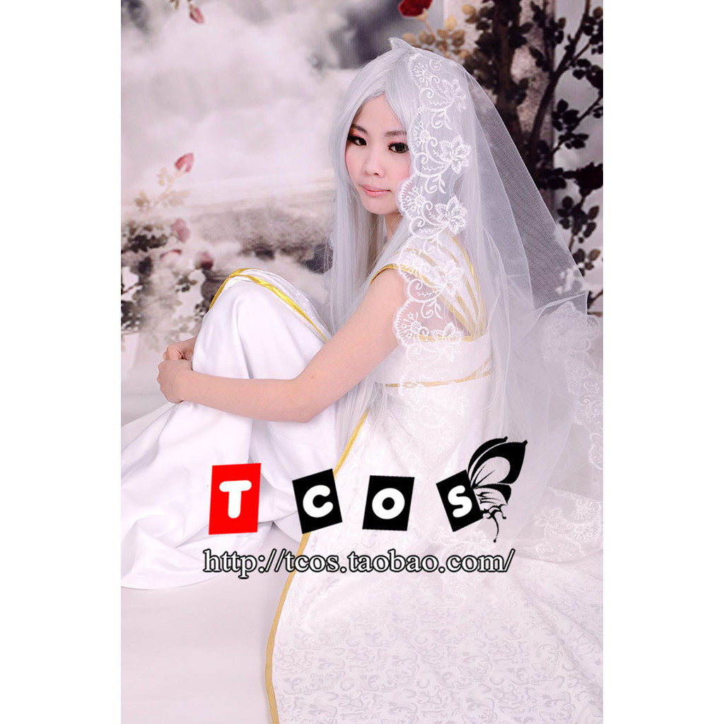 TCS Fate Zero Alice Phil cos เสื้อผ้า Mopping กระโปรงยาวคอสเพลย์เครื่องแต่งกายหญิง