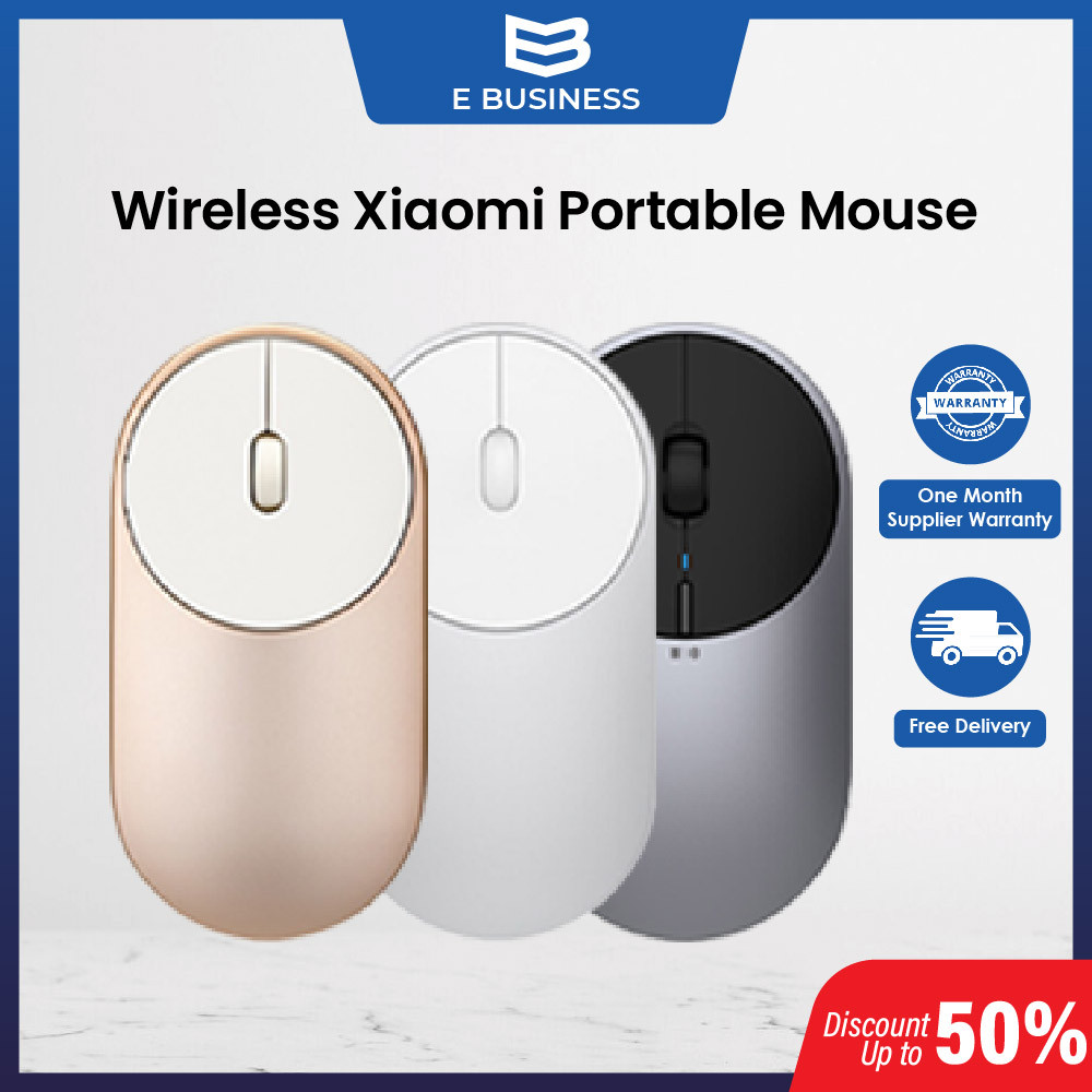 🇸🇬 Ebusiness เมาส์พกพา Xiaomi Mi Mouse ดั้งเดิม