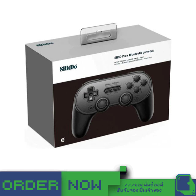 Nintendo Switch™ เกม NSW 8Bitdo Sn30 Pro+ For Nintendo Switch (Black Edition)  [bY ClaSsIC GaME]