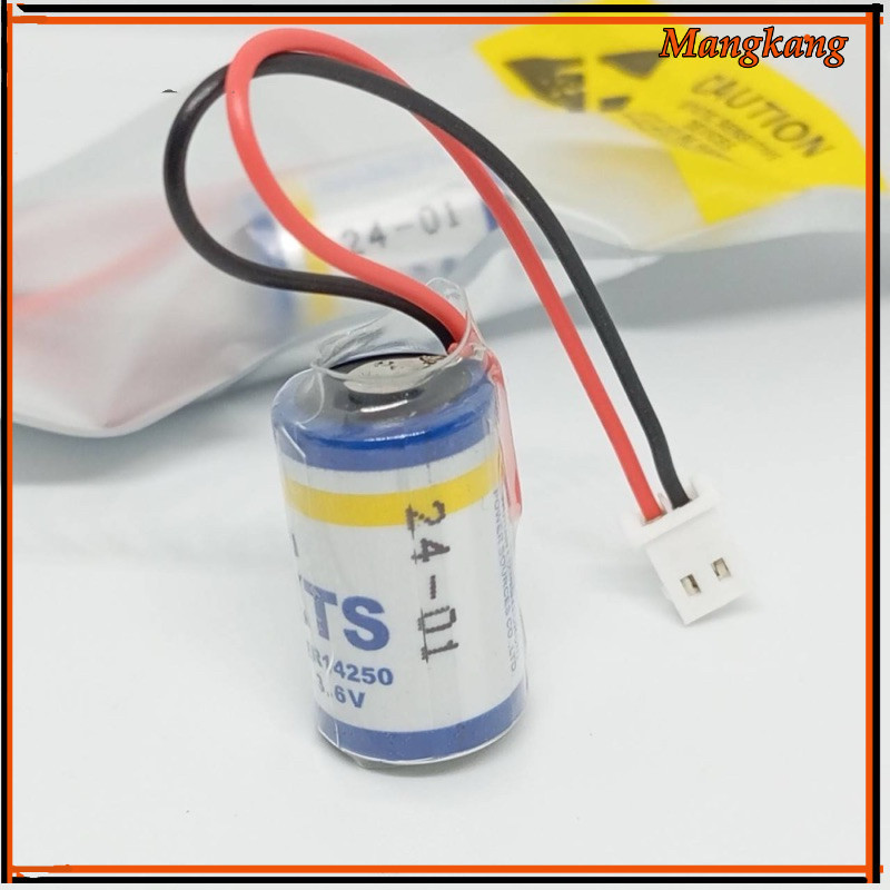 ของใหม่! KTS ER14250 แบตเตอรี่ KTS ER14250  แบตเตอรี่พีแอลซี plc