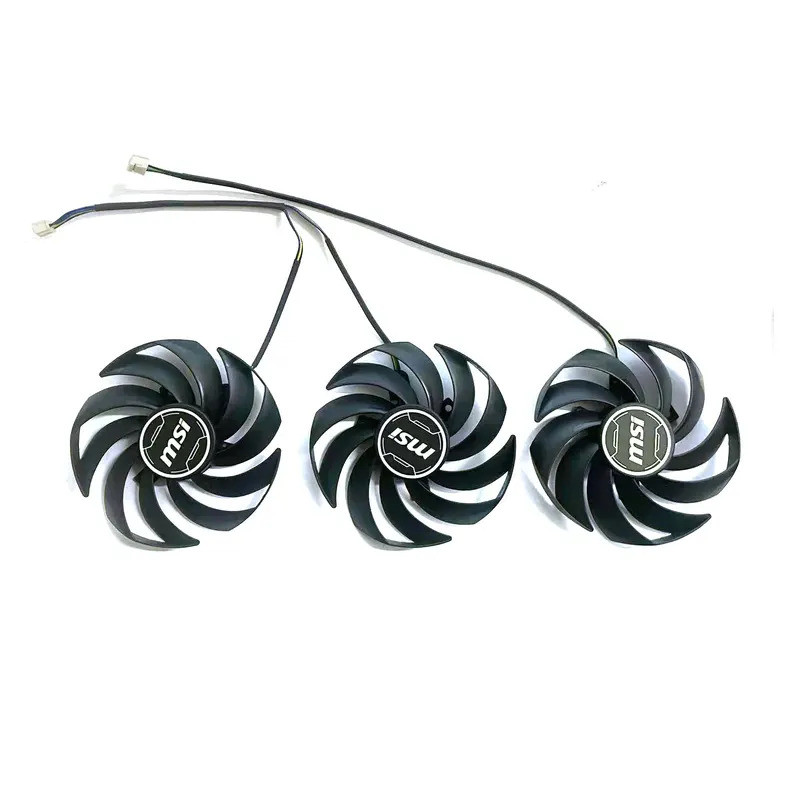 ยี่ห้อใหม่ 87 มม.4PIN PLD09210S12HH RTX4060 4060TI GPU พัดลมสําหรับ MSI GEFORCE RTX 4060 TI 4060 VEL