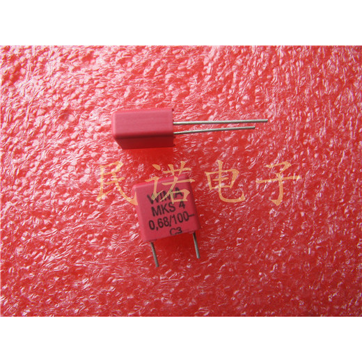 เยอรมัน Weima ตัวเก็บประจุ WIMA MKS4 100V 0.68 uf 63V 684 680nf Pitch 7.5 มม.