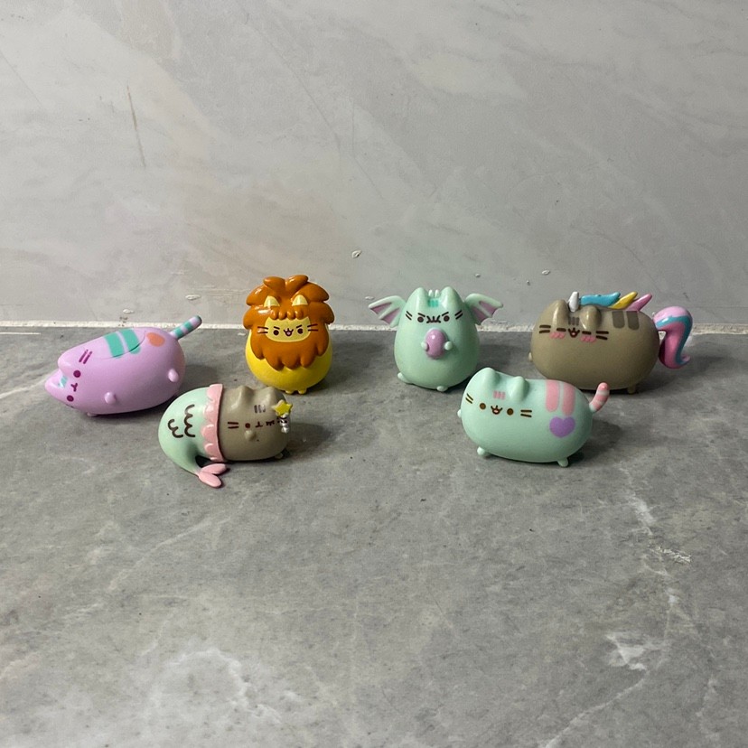 สินค้าจํานวนมากของแท้ Pusheen Corp Pusheen Corp Unicorn Rainbow Horse รูปตุ๊กตาตกแต่ง