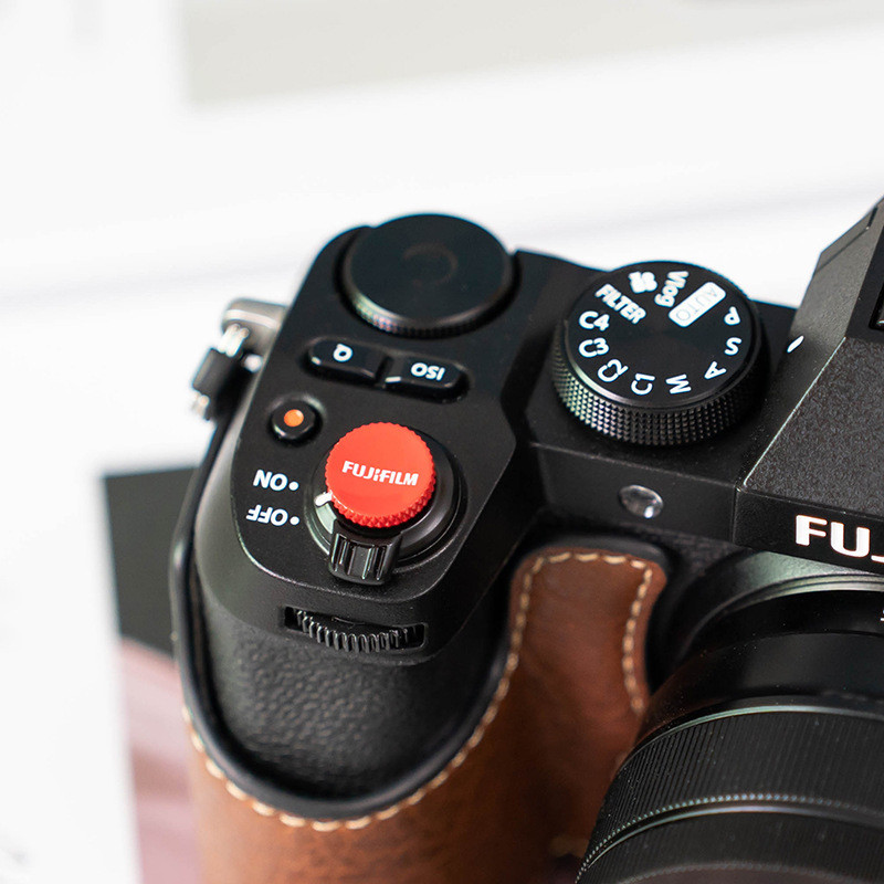 เหมาะสําหรับ Fuji XS20 ปุ่มชัตเตอร์กล้อง XS10XH2S Nikon ZFC Sony A7C2A7M4 อุปกรณ์เสริมทองแดงบริสุทธิ