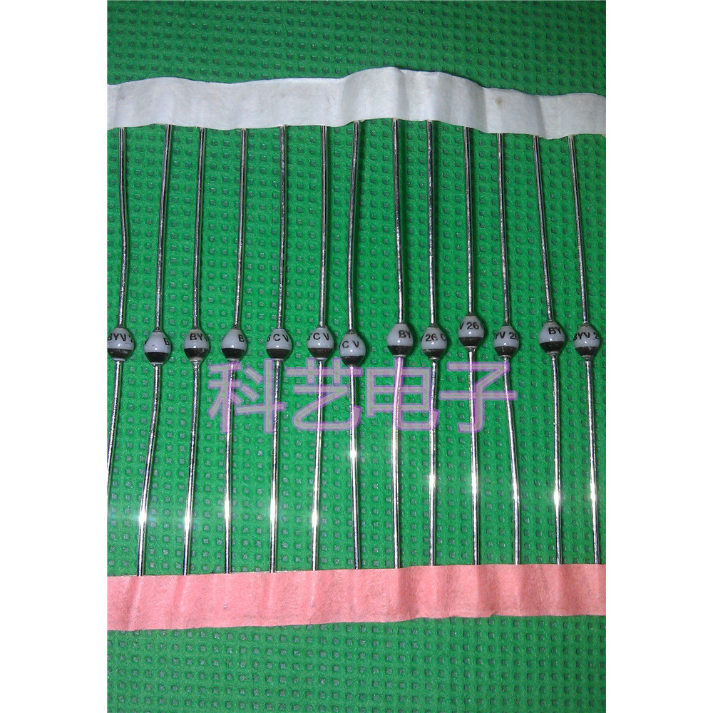 BYV26C BYV26 VISHAY ยี่ห้อใหม่นําเข้า SOD-57 Ultra-Fast Recovery Diode 1A/600V