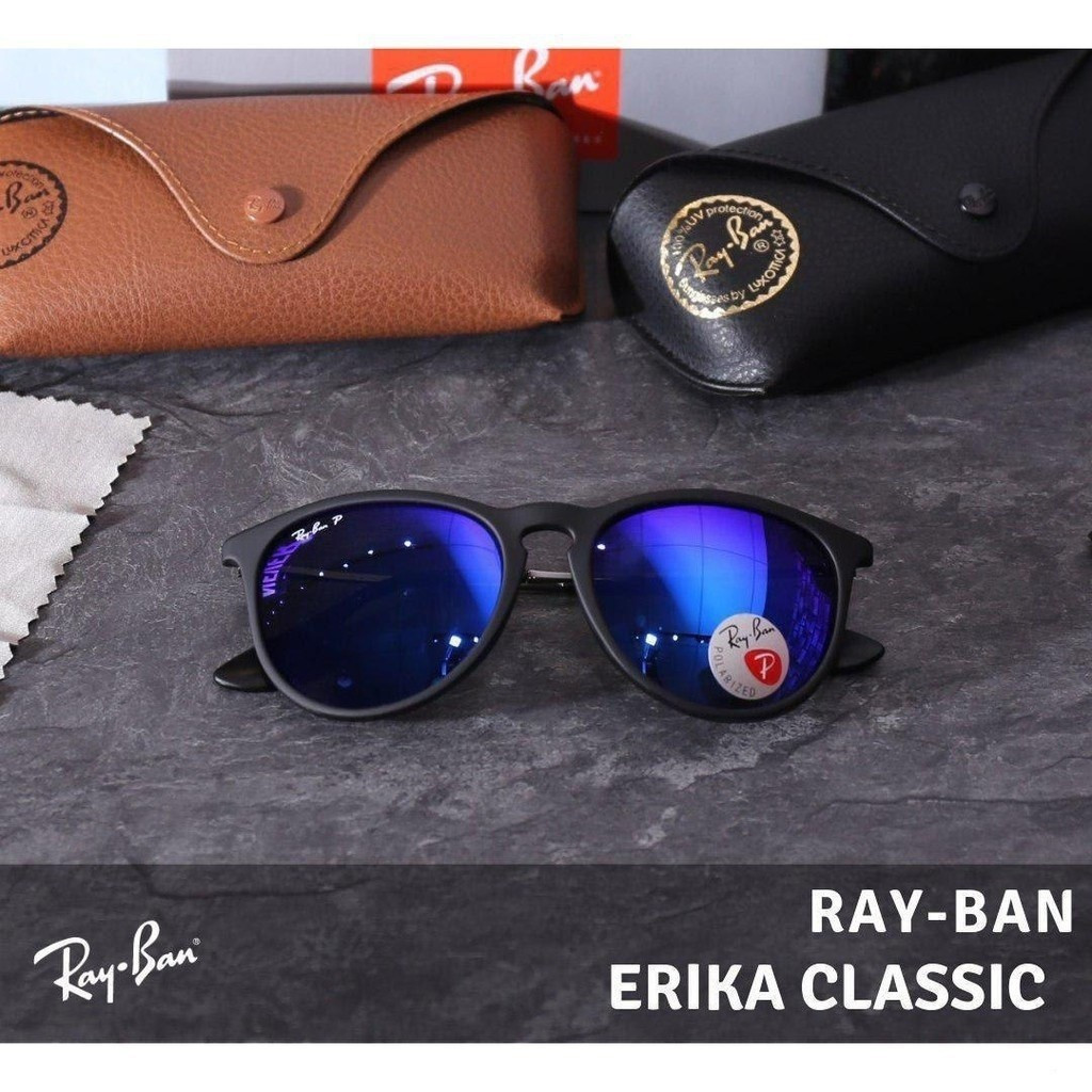 แว่นกันแสงแดด Erika สไตล์อิตาเลียน สำหรับจักรยานและสวมใส่ในชีวิตประจำวัน Size 54 mm RB4171