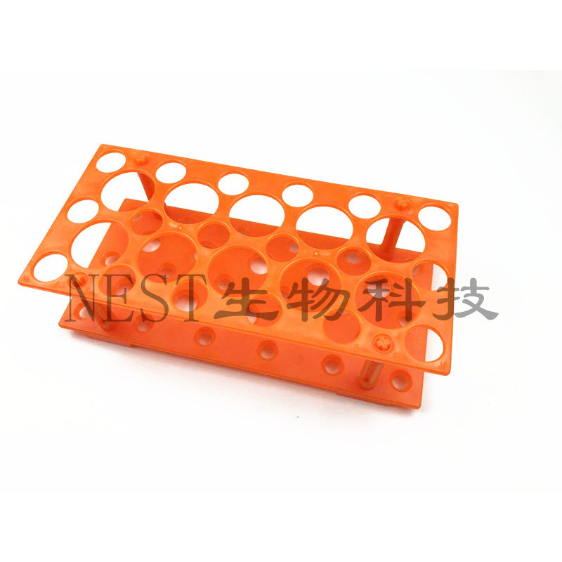 พลาสติกที่ถอดออกได้ Dual-Purpose Centrifuge Tube Rack Hold 10ML/15ML/50ML Centrifuge Tube 50 หลุม