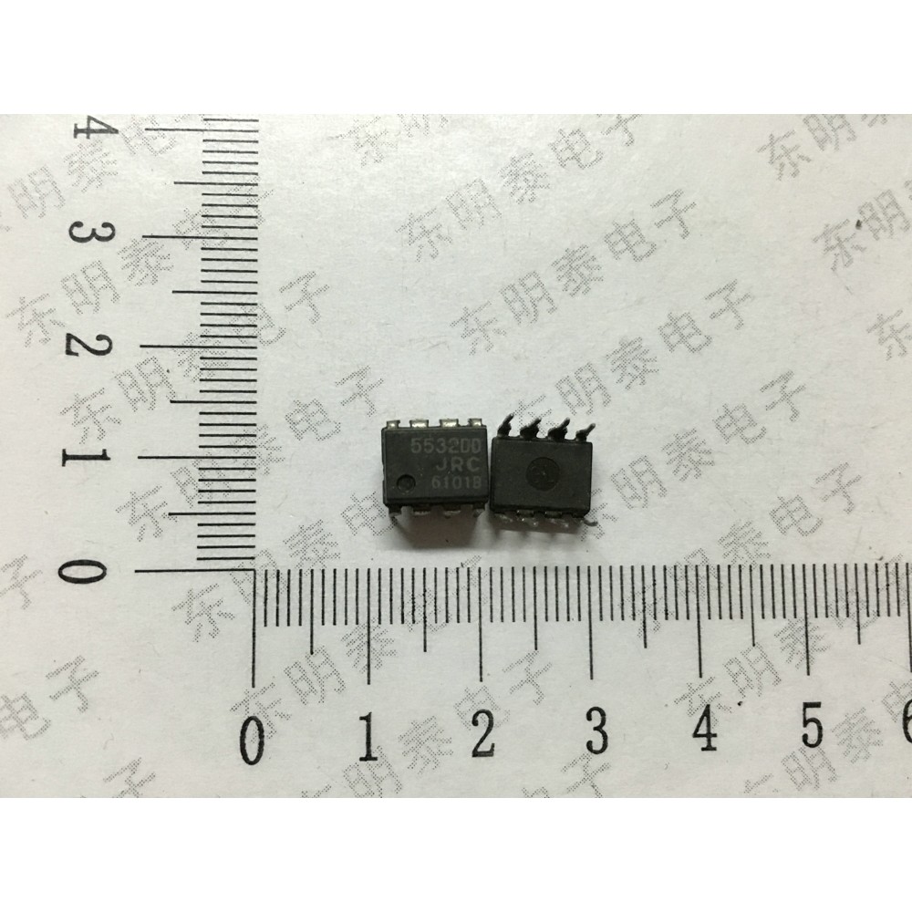 5532DD JRC Dual Precision JRC5532DD Operation เครื่องถอดชิ้นส่วนดั้งเดิม