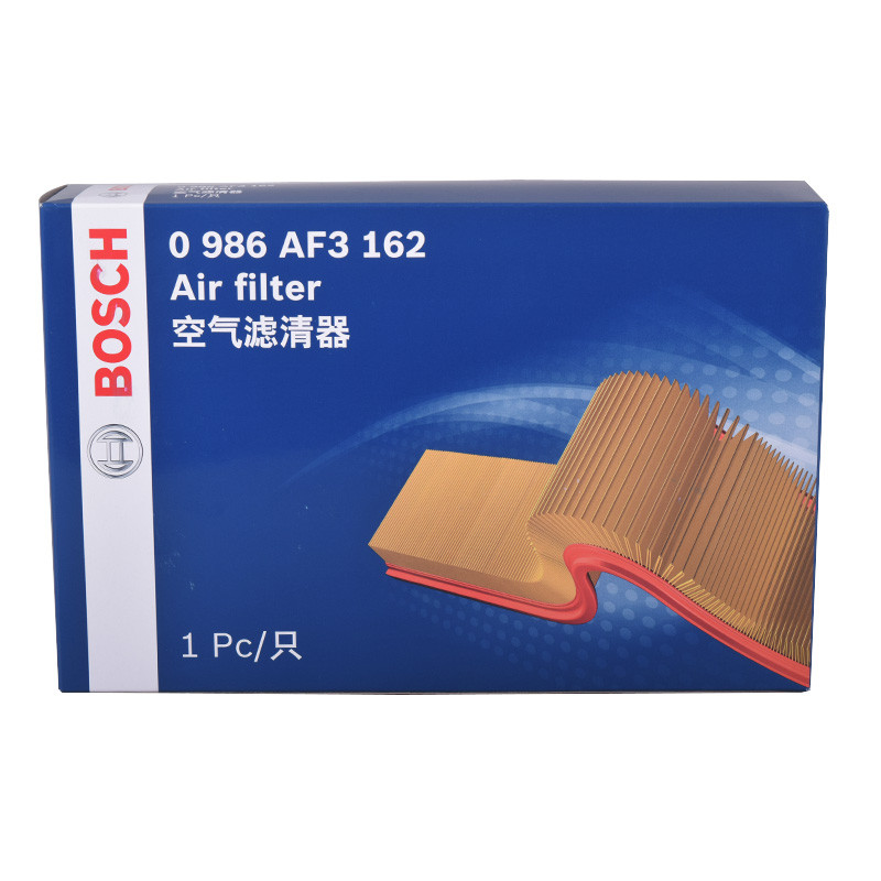 Bosch Air Filter Element Cleaner 0986AF3162 เหมาะสําหรับ Hyundai Langdong Kia K3/K3S/KX3 Speedy Air 