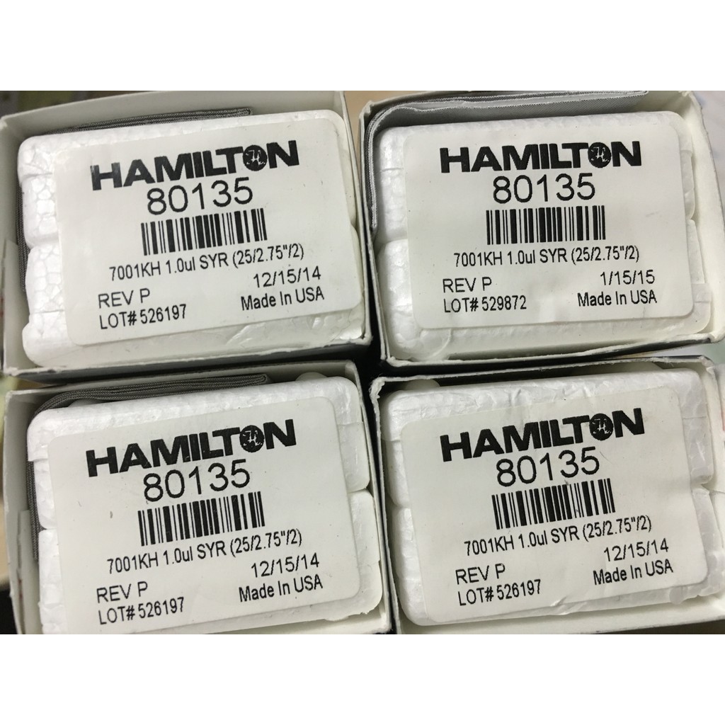 Hamilton 1ul Micro Sample Inlet Needle 80135 Air Phase Sample Inlet Needle 1 Micro Liter Replacement