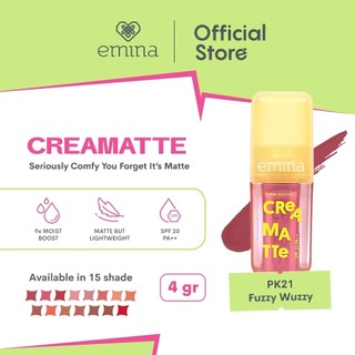 Emina Creamatte 4 g - Comfily Matte 9x Moist Boost Lipmatte Lipstick