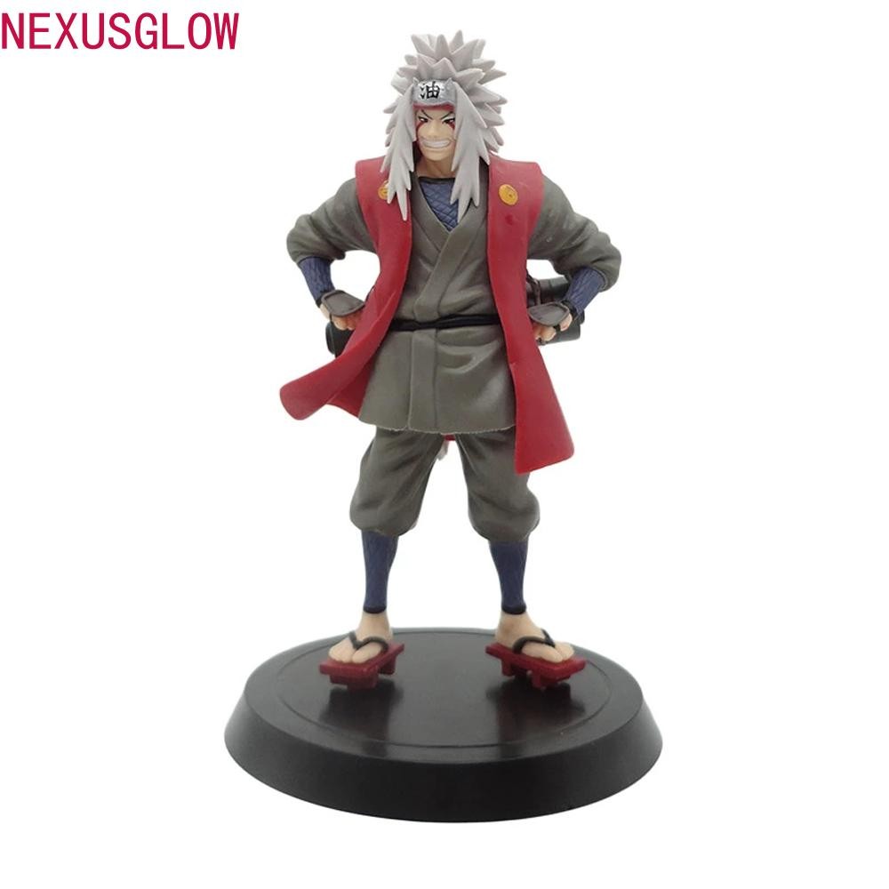 NEXUSGLOW Jiraiya Action Figure ของเล่น Gama Sennin Jiraiya 19 ซม. ครูนารูโตะนารูโตะ Jiraiya