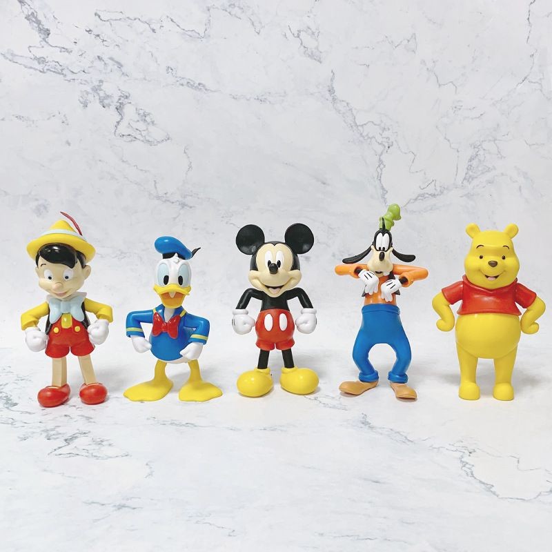 Mickey Mouse Clubhouse Mickey Mouse Donald Duck Winnie the Pooh Goofy Pinocchio รูปตุ๊กตาการ์ตูน Mic
