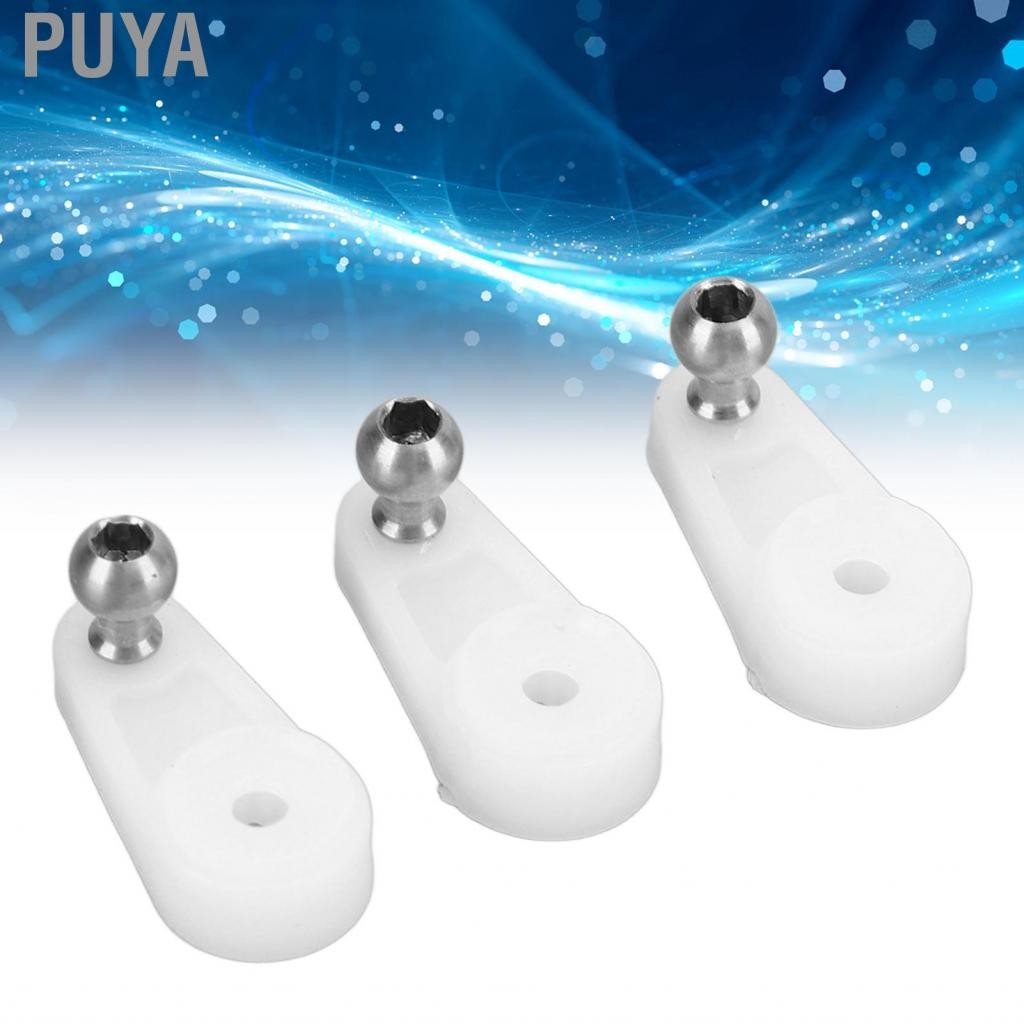 Puya Puya-th Alomejor 3PCS ระยะไกลเฮลิคอปเตอร์เซอร์โวแขนสแตนเลส RC สำหรับปีกบิน fw200