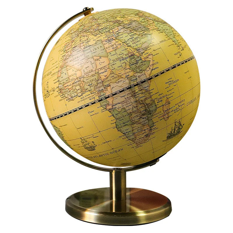 [Legend6]   20/23/30 ซม.G Globe ภาษาอังกฤษหมุน 360 องศาแผนที่โลกโรงเรียนภูมิศาสตร์การศึกษาตกแต่งบ้าน Globo Terrestre เด็กเรียนรู้การสอน