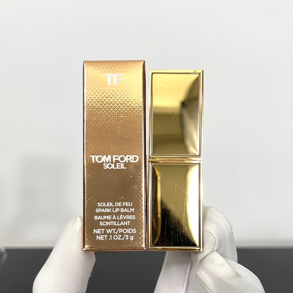 แฟชั่น 45TF Sunset Glow Lip Balm 2⃣Color01#Daylight-02#Streamer สินค้าจริงดูดีกว่าภาพ TF Sunset Glow