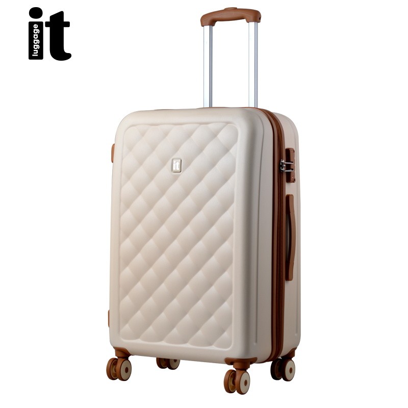 Itluggage กระเป๋าเดินทางสำหรับผู้หญิง ขนาด 60 ซม. และรถเข็นกระเป๋าเดินทาง ขนาด 80 ซม.