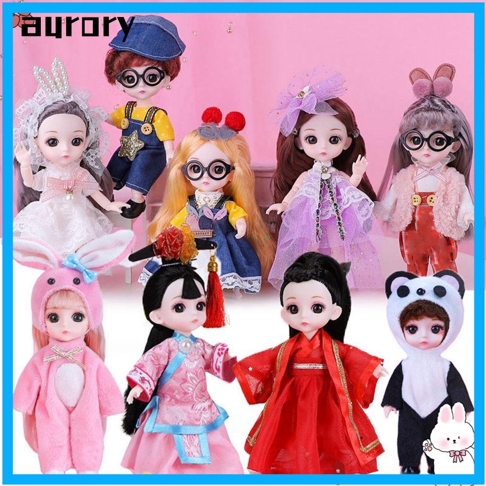 AURORY ตุ๊กตาสัตว์ชุดสําหรับ Ob11 Gsc แฟชั่น Obitsu 11 Ob11 16 ~ 17 ซม.ตุ๊กตาชุด