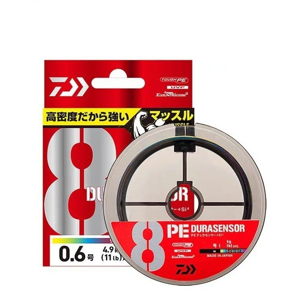 สาย pe ถัก 4 สาย pe ถัก 12 UVF PE Line DAIWA แบบใหม่ 4 ถัก 8 ถักญี่ปุ่นนำเข้า ทนทานต่อการสึกหรอ
