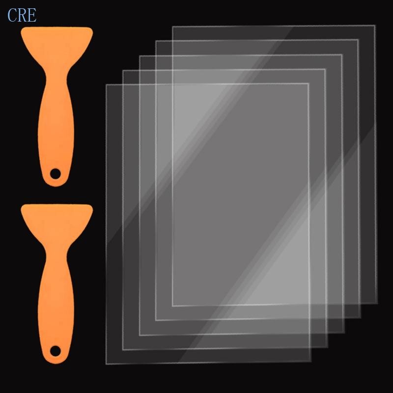 CRE 5 แพ็ค FEP Release Film 200 x 140 มม.SLA LCD FEP แผ่นฟิล์มสําหรับ Photon เรซิ่น 3D