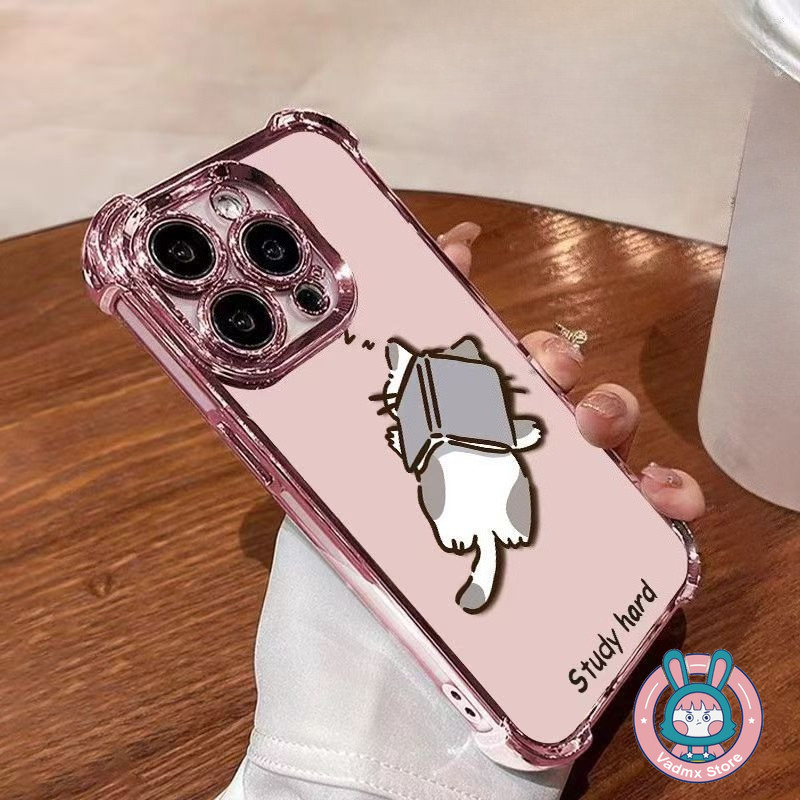 แมวน่ารักการ์ตูนเคสโทรศัพท์สําหรับRealme C75 C63 C61 C60 C55 C53 C35 C33 C33S C31 C30 C30S Q5 Q5i 4G