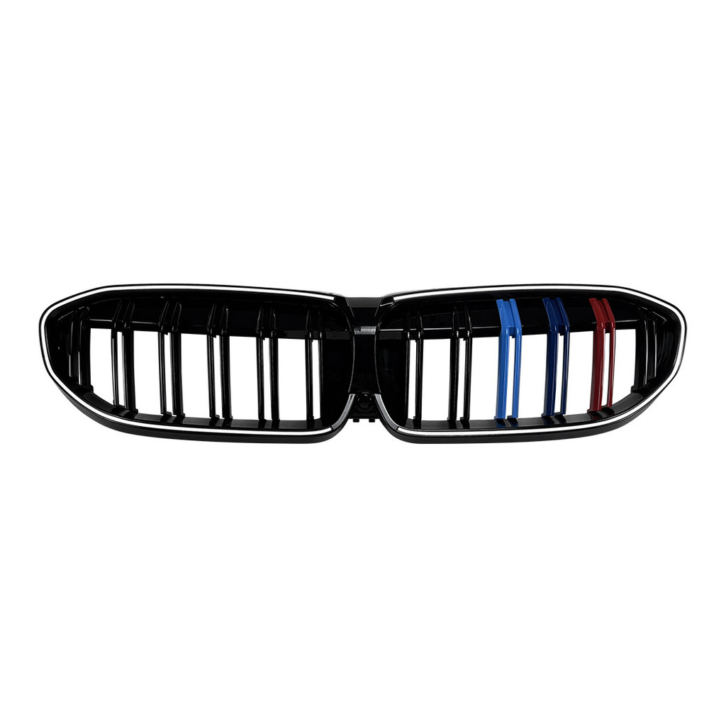 BMW 3 Series G20 G21 Early Model Illuminated LED Single Line Double Line กระจังหน้ากลางสามสี