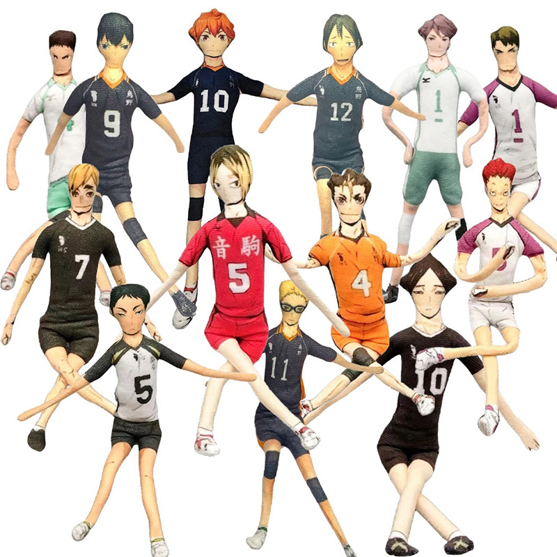 เกม Haikyuu Hinata Shoyo อะนิเมะของเล่นตุ๊กตา Tobio Kageyama รูป Oikawa Tooru Tsukishima Ke Kozume K