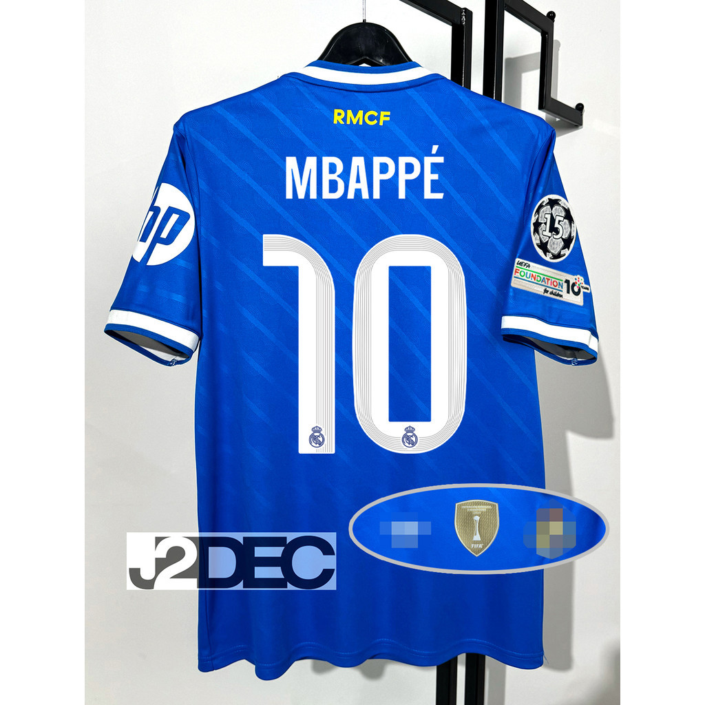 ใหม่ล่าสุด!! เสื้อฟุตบอล lSอัล มาริด Third ชุดสาม [ 3A ] เกรดแฟนบอล 2025/26 ฟลูออฟชั่น UCL+FIFA ชื่อนักเตะครบทุกคน