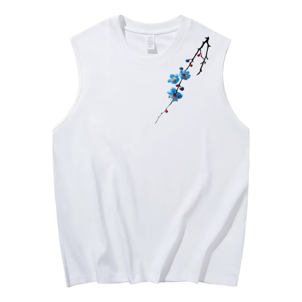 แฟชั่นครึ่งแขนพิมพ์ 23COD หลวมรอบคอ Heavy Mens อินเทรนด์ All-Match20252025ใหม่แสงหรูหราเสื้อยืดแขนสั