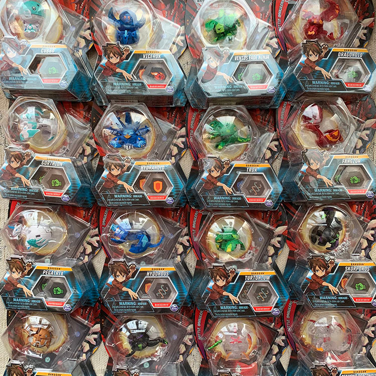ของแท้ BAKUGAN BAKUGAN BAKUGAN Fire Unicorn รุ่นอัพเกรด Cyclone Sea Dragon Burst Deformation Battle 