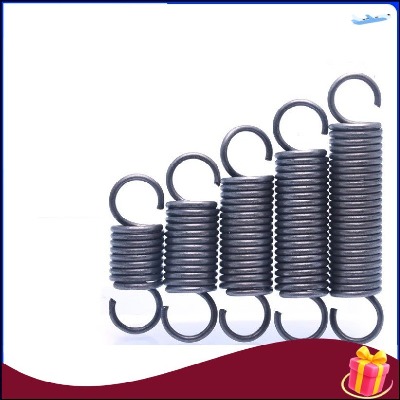 สปริงแรงดึง/สปริง d=1.0mm,OD10/125mm,L=60~300mm สปริงดึงพร้อมตะขอ ทาประตูโรงรถ bunnings เครื่องแกว่ง