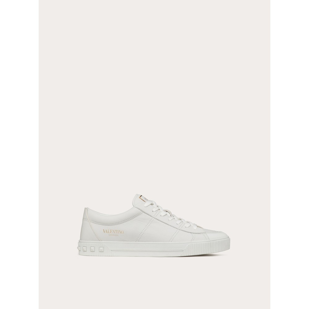 [Phase 24 Free Rest] VALENTINO VALENTINO Mens CITYPLANET Calfskin White Shoes