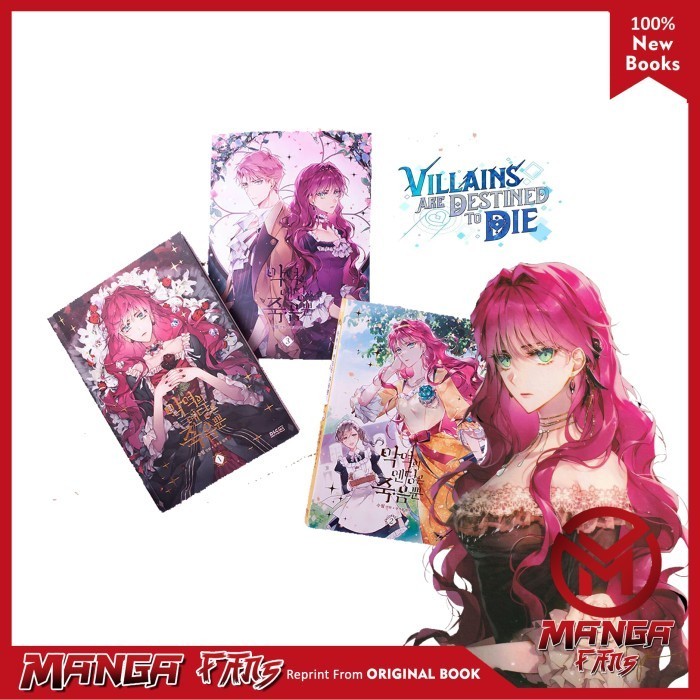 Villains Are Destined to Die Comic 6 หนังสือซีรีส์ (ภาษาอังกฤษ) -Velvetstore