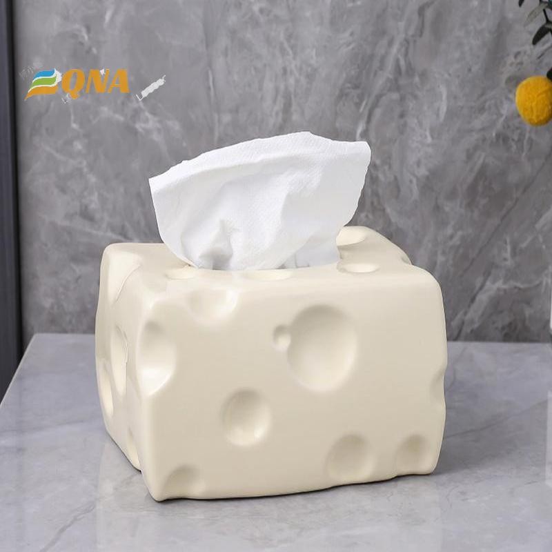 [ทํา] 1ชิ้นผ้าเช็ดปากกระดาษชําระออแกไนเซอร์กล่องกระดาษสร้างสรรค์ชีสกล่องกระดาษทิชชูผู้ถือที่เรียบง่ายเครื่องเป่าแผ่นภาชนะผ้าขนหนูตู้ใ - รูปที่ 2