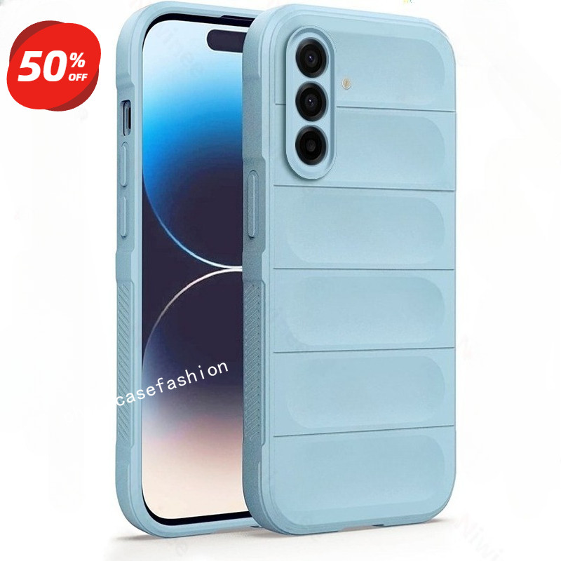 SAMSUNG เคสโทรศัพท์สําหรับSamsung Galaxy A17 A27 A37 A57 A16 4G 5Gหรูหราป้องกันการตกปลอกซิลิโคนกันกระแทกป้องกันลายนิ้วมือปกหลัง