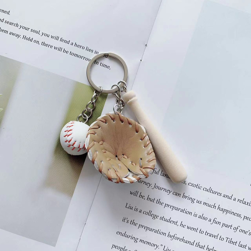 ปีนเขาหัวเข็มขัดเชือกเบสบอลพวงกุญแจจี้สําหรับกระเป๋าพวงกุญแจกระเป๋าเป้สะพายหลังอุปกรณ์เสริมเพื่อนของขวัญ - รูปที่ 3